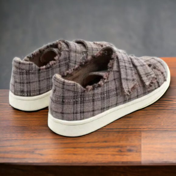 LifeStride Nonstop Plaid Slip on Sneakers - Picture 6 of 8